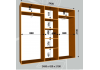  Шкафы купе стандарт, мм: Шир.-2400, глуб.-450, высота-2100