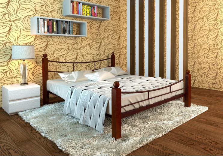 Кровать двуспальная СОФИЯ LUX PLUS