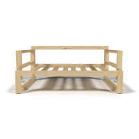 Каркас Диван-кушетки "Скандинавия"2000*700 Лак