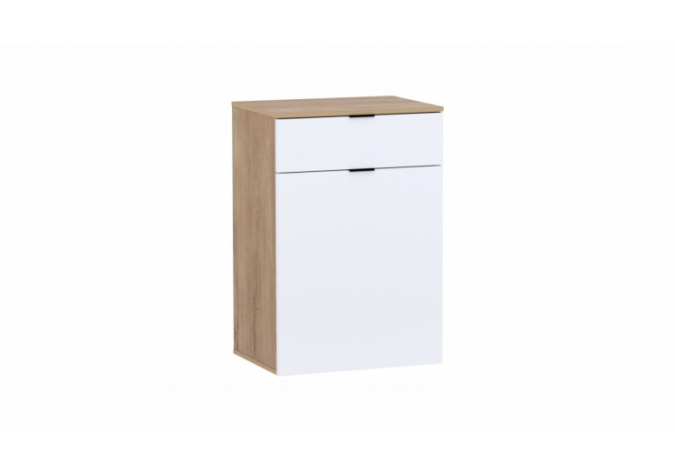 SPLIT KD 3 600*900*448 Фасад ЛДСП глянец Белый глянец / Дуб Ирландский