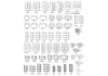 Модульная кухня Ройс (гранит софт)
