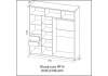 "Шкаф-купе №16 (2,0м) Серия №2 с наклеенными зеркалами"