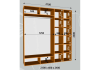  Шкафы купе стандарт, мм: Шир.-2100, глуб.-600, высота-2400