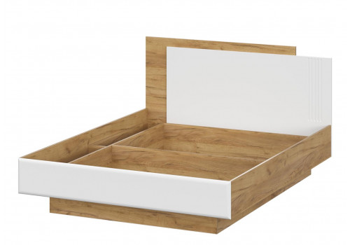 Кровать двуспальная 1.6 м «Милан» Белая