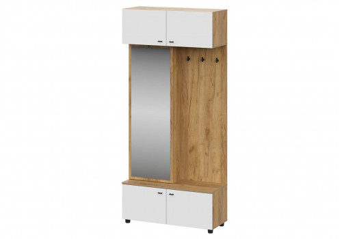 Вешалка «Милан» 2 Белая