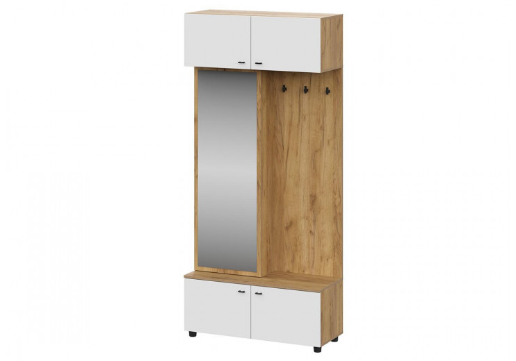 Вешалка «Милан» 2 Белая