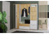 Шкаф для одежды Санти НМ 013.40 с зеркалом