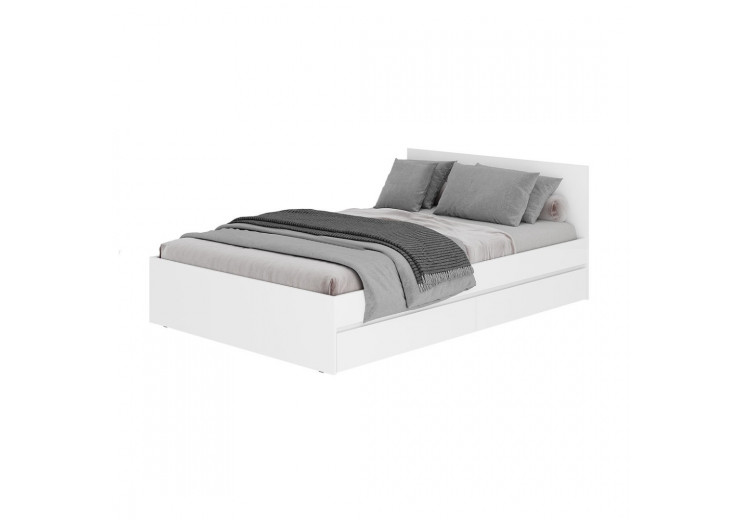 Кровать 1,2 Симпл КР-07 белый