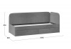 Кровать с мягкой обивкой Молли Тип 1 Микровелюр Scandi Graphite 22