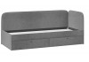 Кровать с мягкой обивкой Молли Тип 1 Микровелюр Scandi Graphite 22
