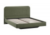  Кровать без ПМ «Тиффани» Тип 1 (без подъемного механизма) Микровелюр Jercy Deep Green