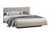 Кровать без ПМ «Эвори» Тип 1 (без подъемного механизма) Велюр Confetti Smoke