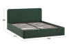 Кровать с ПМ «Шелли» Тип 1 (с подъемным механизмом) с заглушиной Велюр Confetti Deep forest