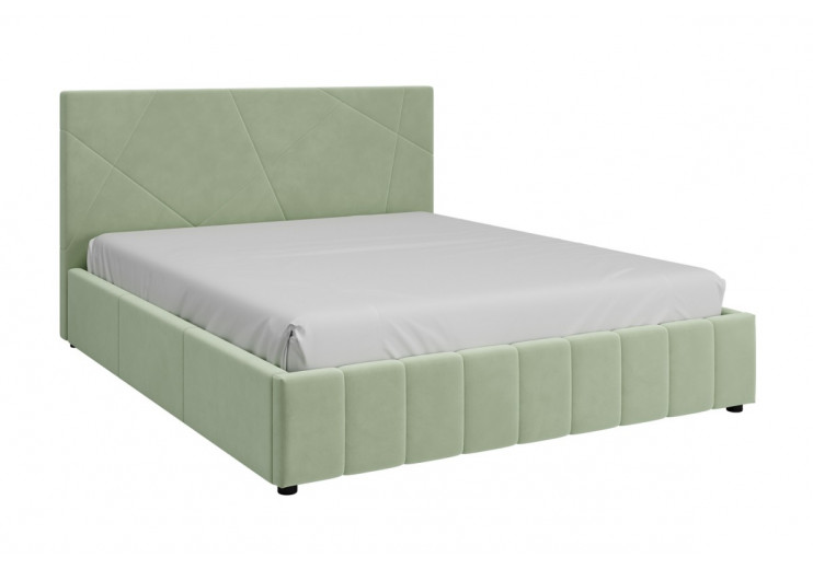 Кровать Нельсон (Абстракция) зелёный Самшит с ПМ