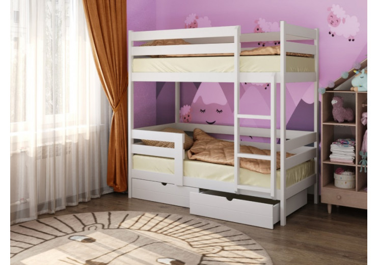 Кровать двухъярусная ЗОЛИ с покраской